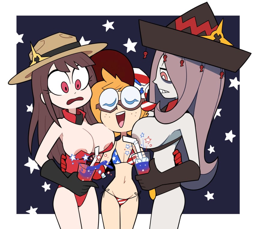 Atsuko Kagari (4th Of July) Rule 34 Image