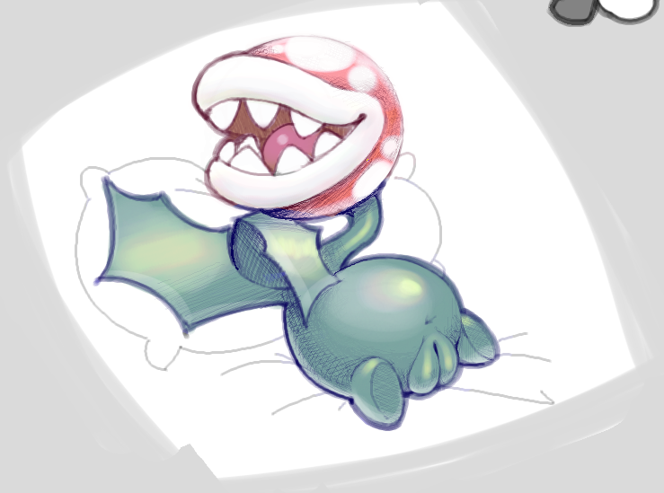 Piranha Plant (Mario (Series)) Rule 34 Image