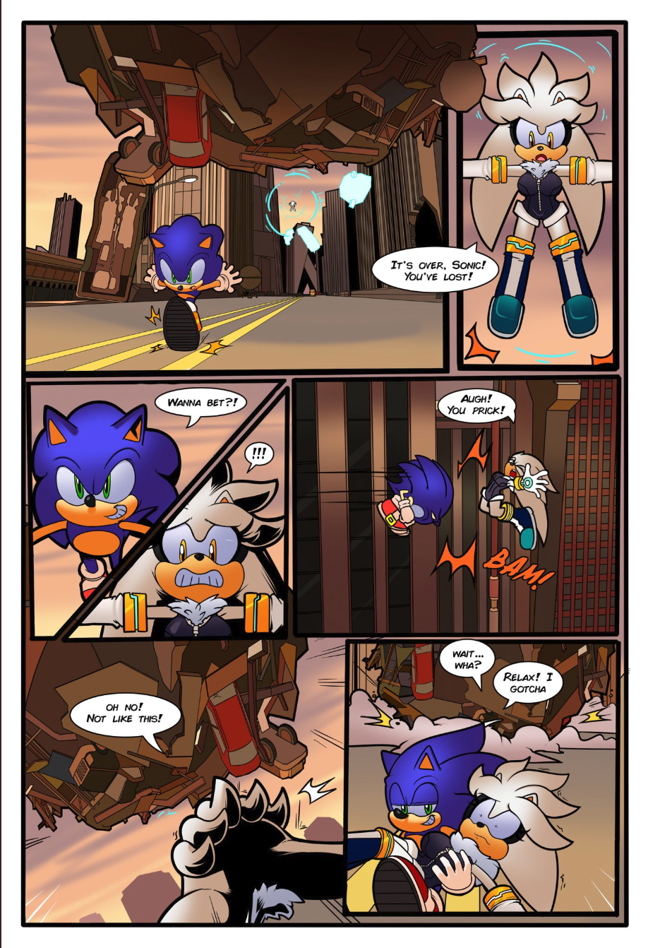 Silver The Hedgehog (Sega) Rule 34 Image