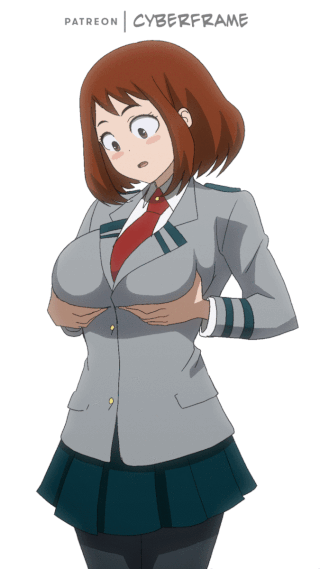Ochako Uraraka (My Hero Academia) Rule 34 Image