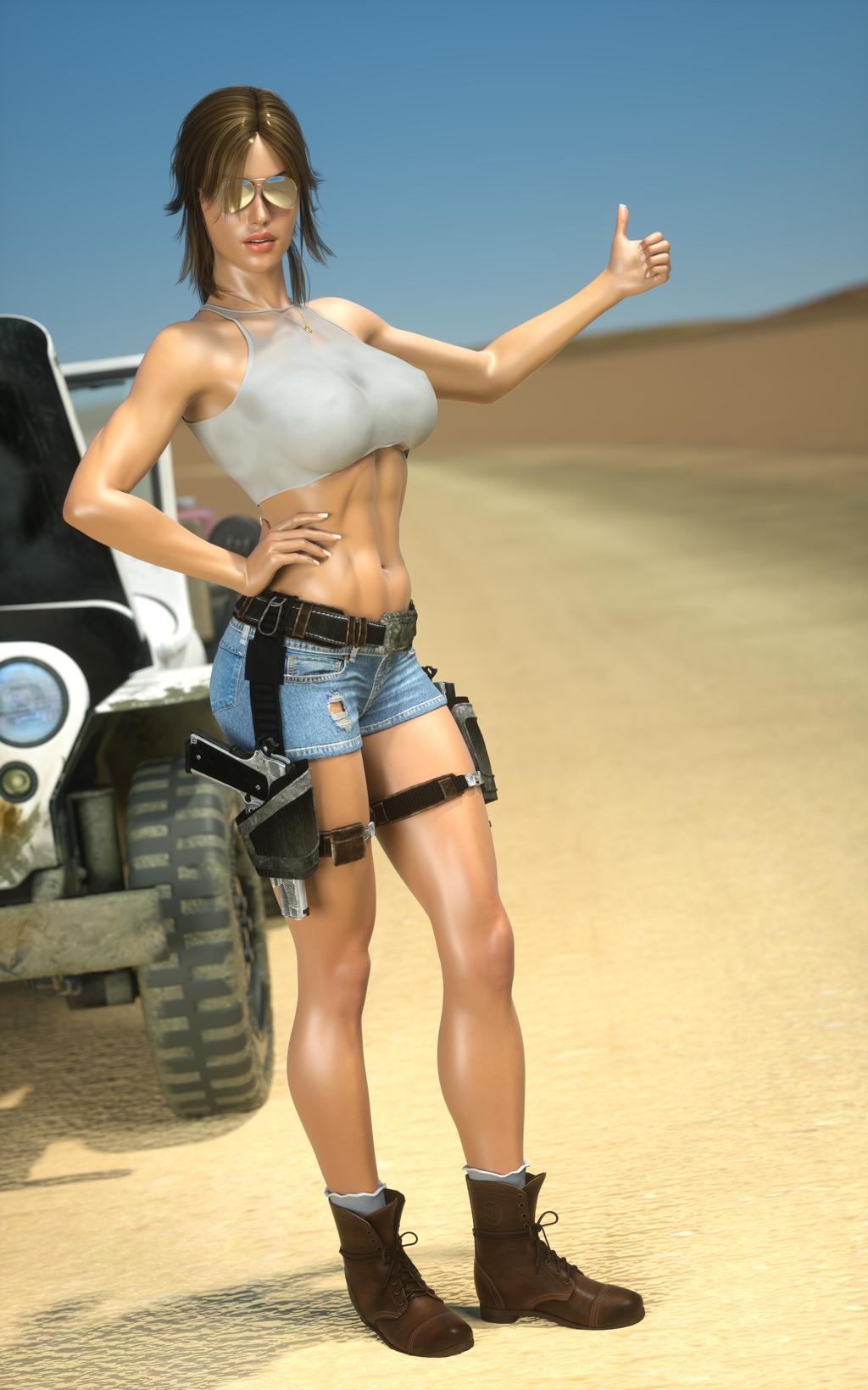 Lara Croft (Tomb Raider) Rule 34 Image
