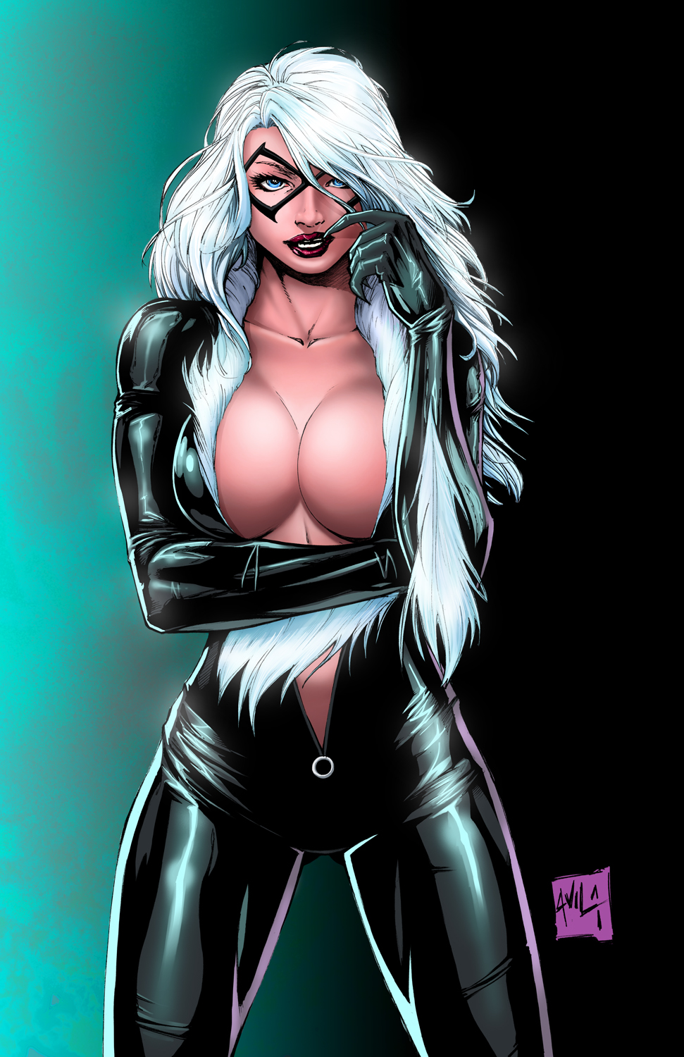 Black Cat (Marvel) Rule 34 Image
