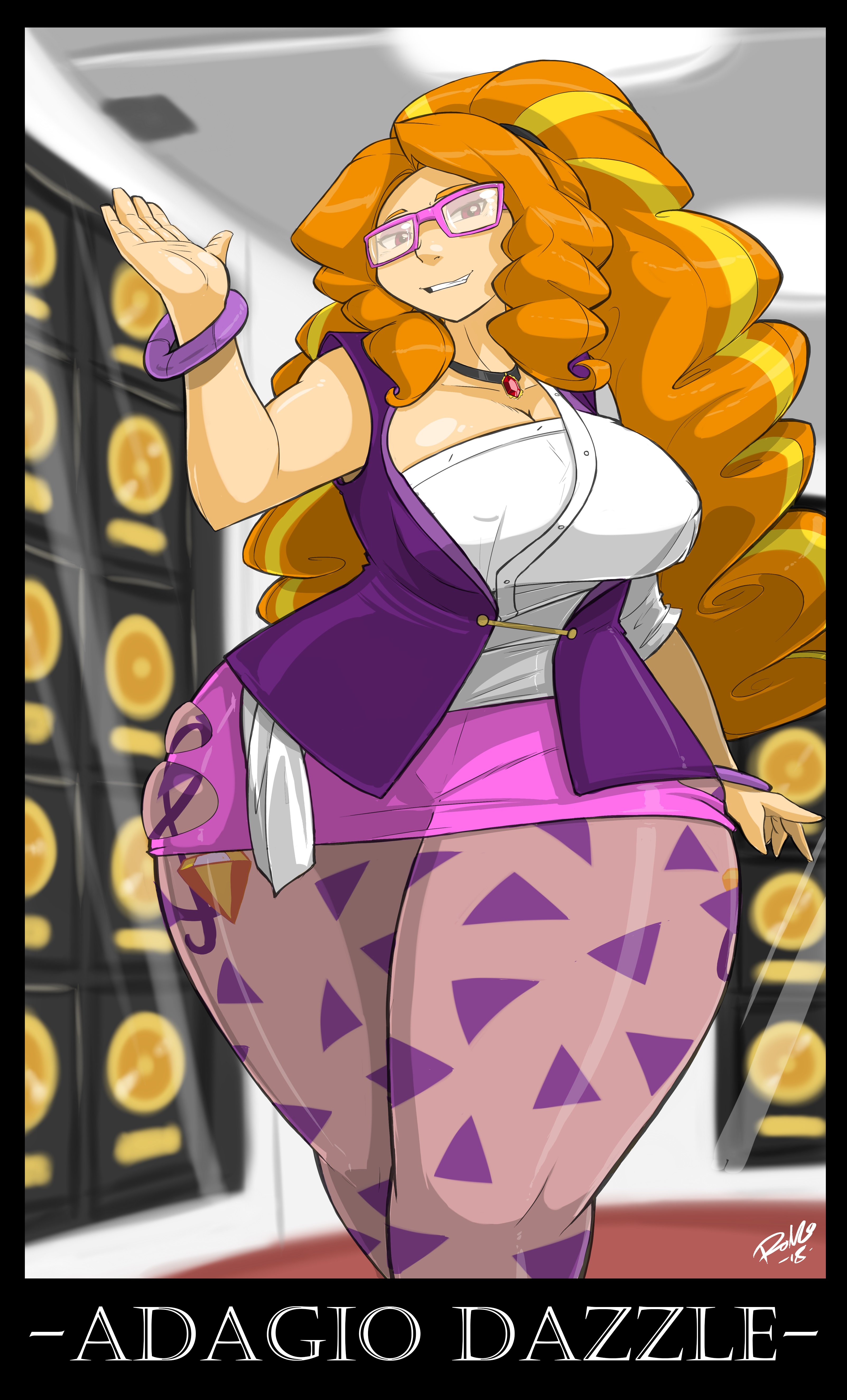 Adagio Dazzle (Equestria Girls) Rule 34 Image