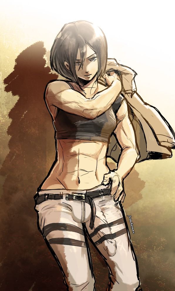 Mikasa Ackerman (Attack On Titan) Rule 34 Image
