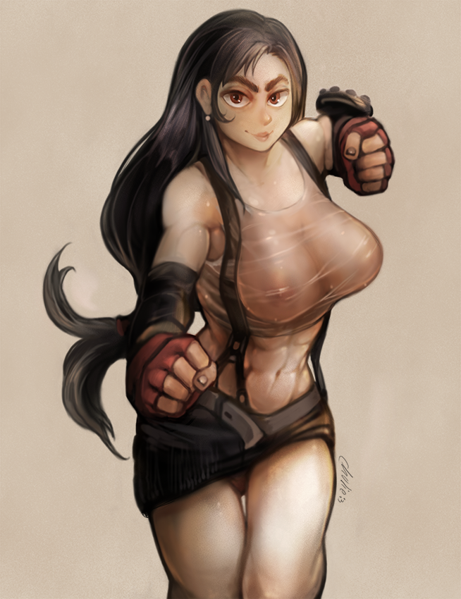 Tifa Lockhart (Final Fantasy) Rule 34 Image