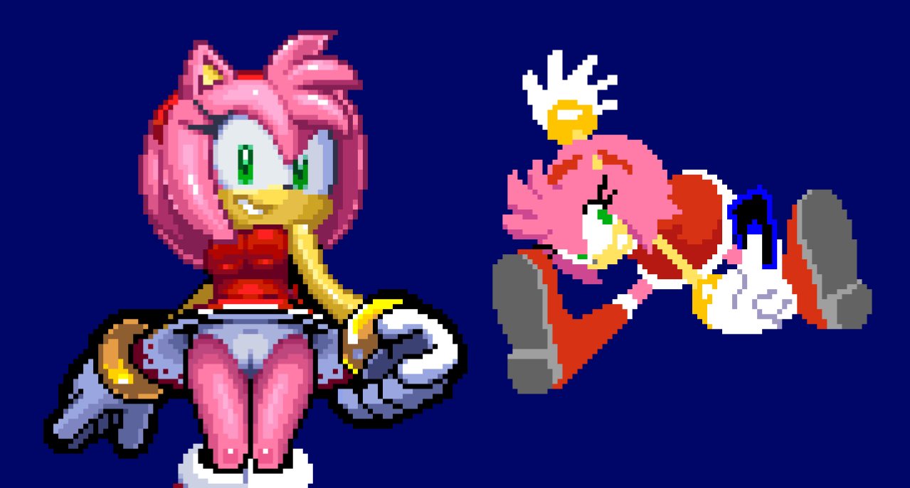 Amy Rose (Sega) Rule 34 Image