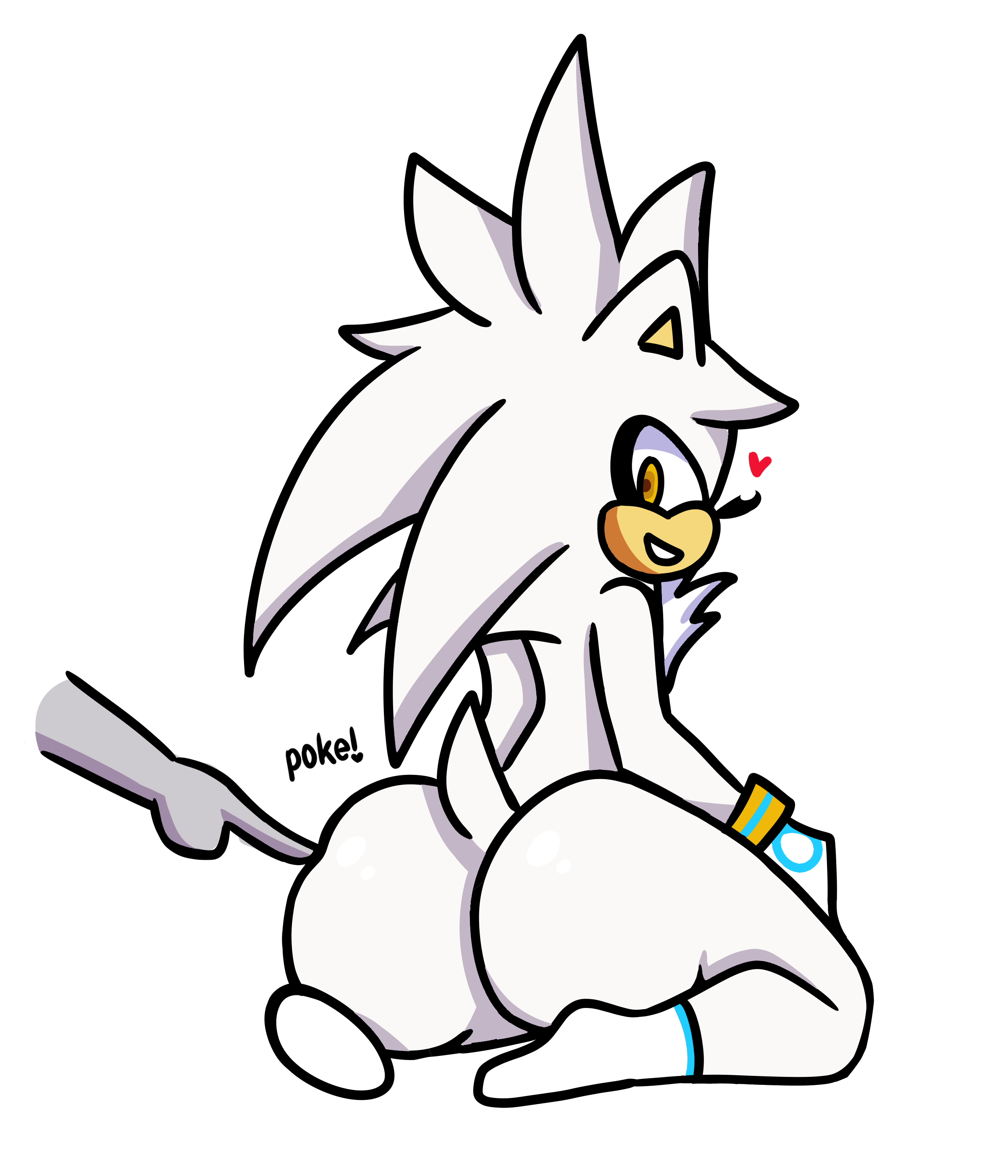 Silver The Hedgehog (Sega) Rule 34 Image