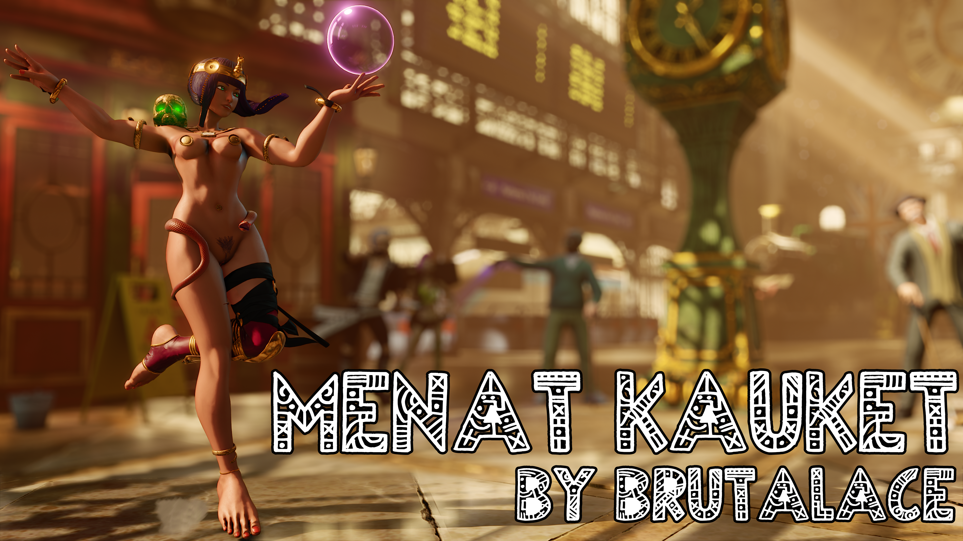 Menat (Street Fighter) Rule 34 Image