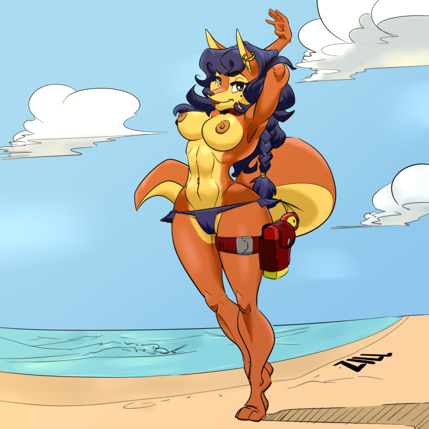 Carmelita Fox (Sly Cooper (Series)) Rule 34 Image