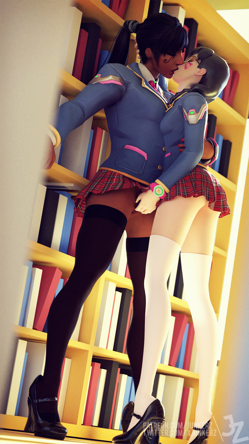 Academy D.Va (Overwatch) Rule 34 Image