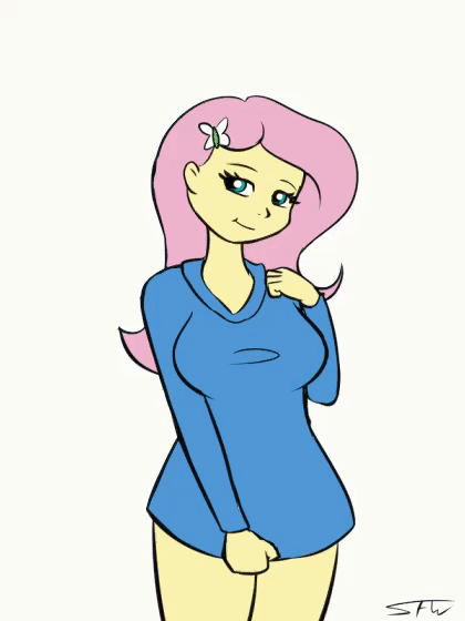 Fluttershy (Eg) Rule 34 Image