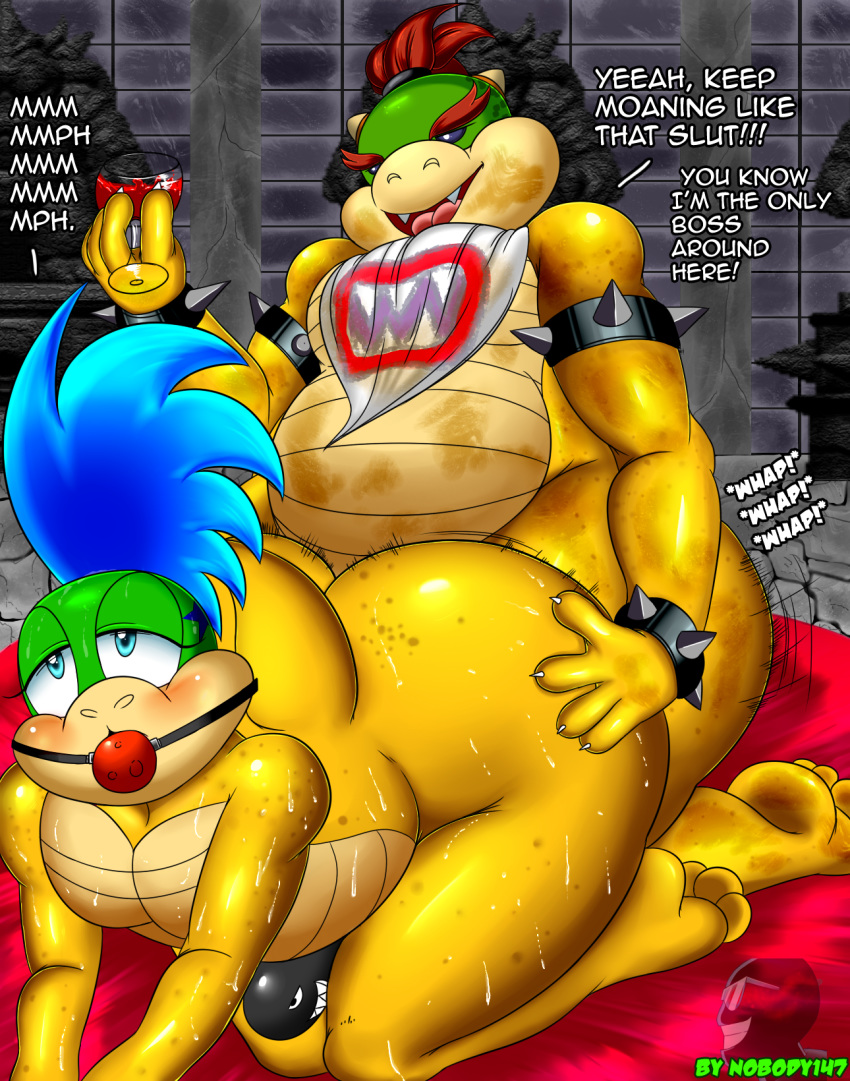 Bowser Jr. (Mario (Series)) Rule 34 Image