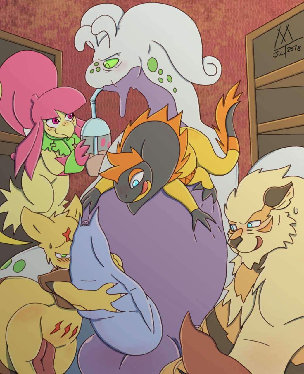Arcanine (Caslon) Rule 34 Image