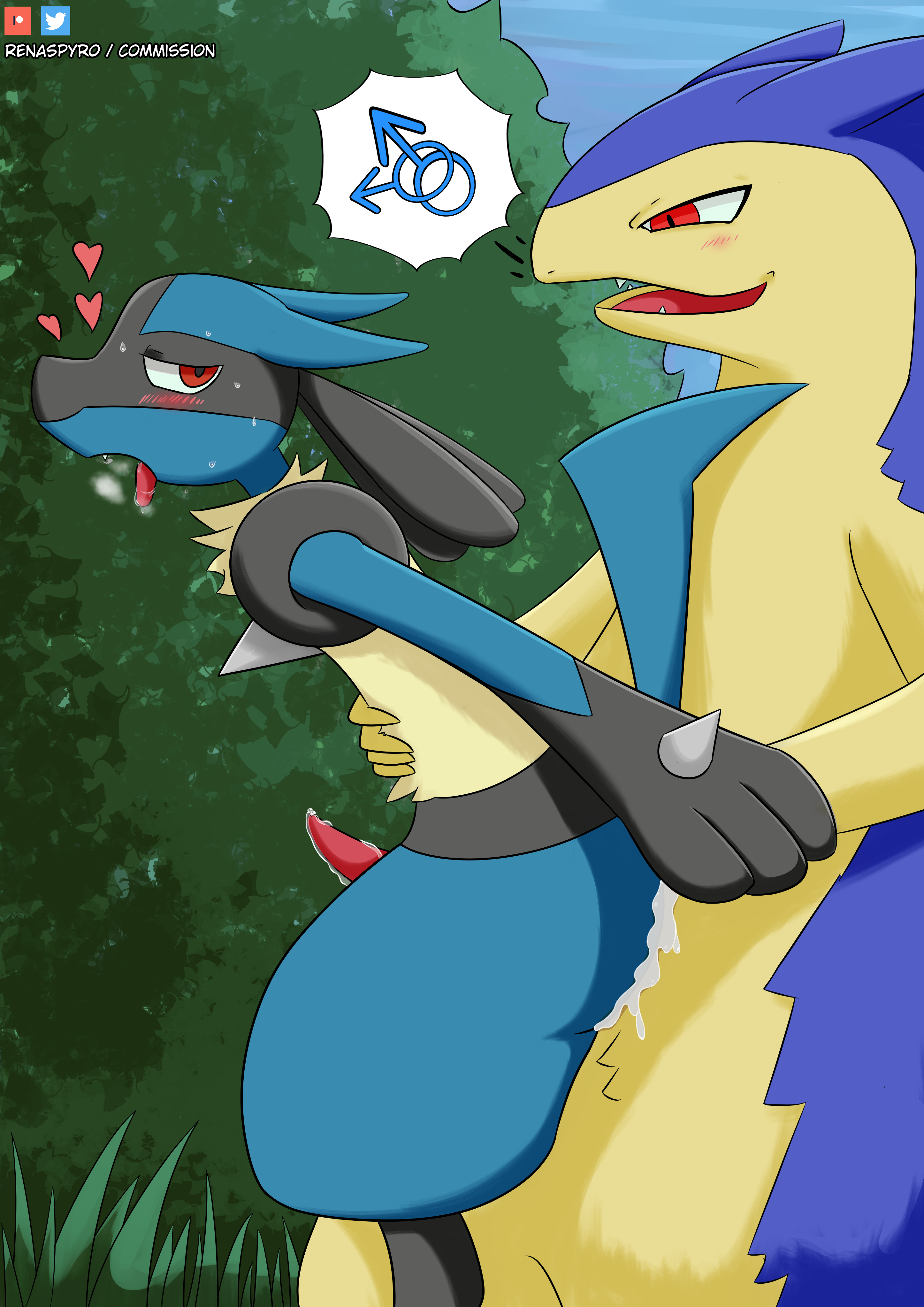 Lucario (Nintendo) Rule 34 Image