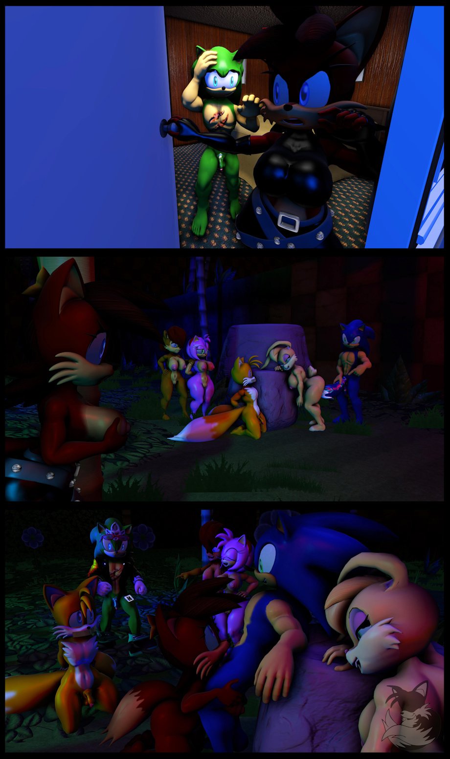 Amy Rose (Sonic (Series)) Rule 34 Image