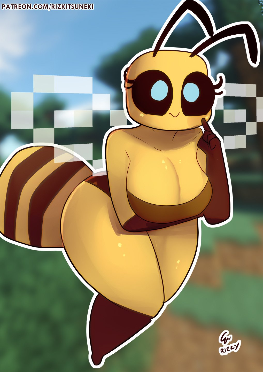 Bee (Minecraft) Rule 34 Image