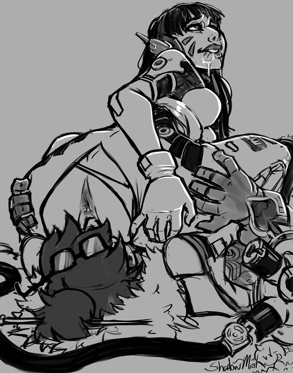 D.Va (Overwatch) Rule 34 Image