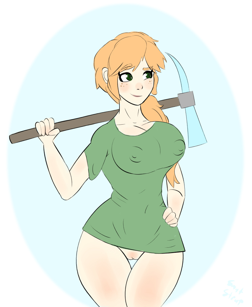 Alex (Minecraft) Rule 34 Image
