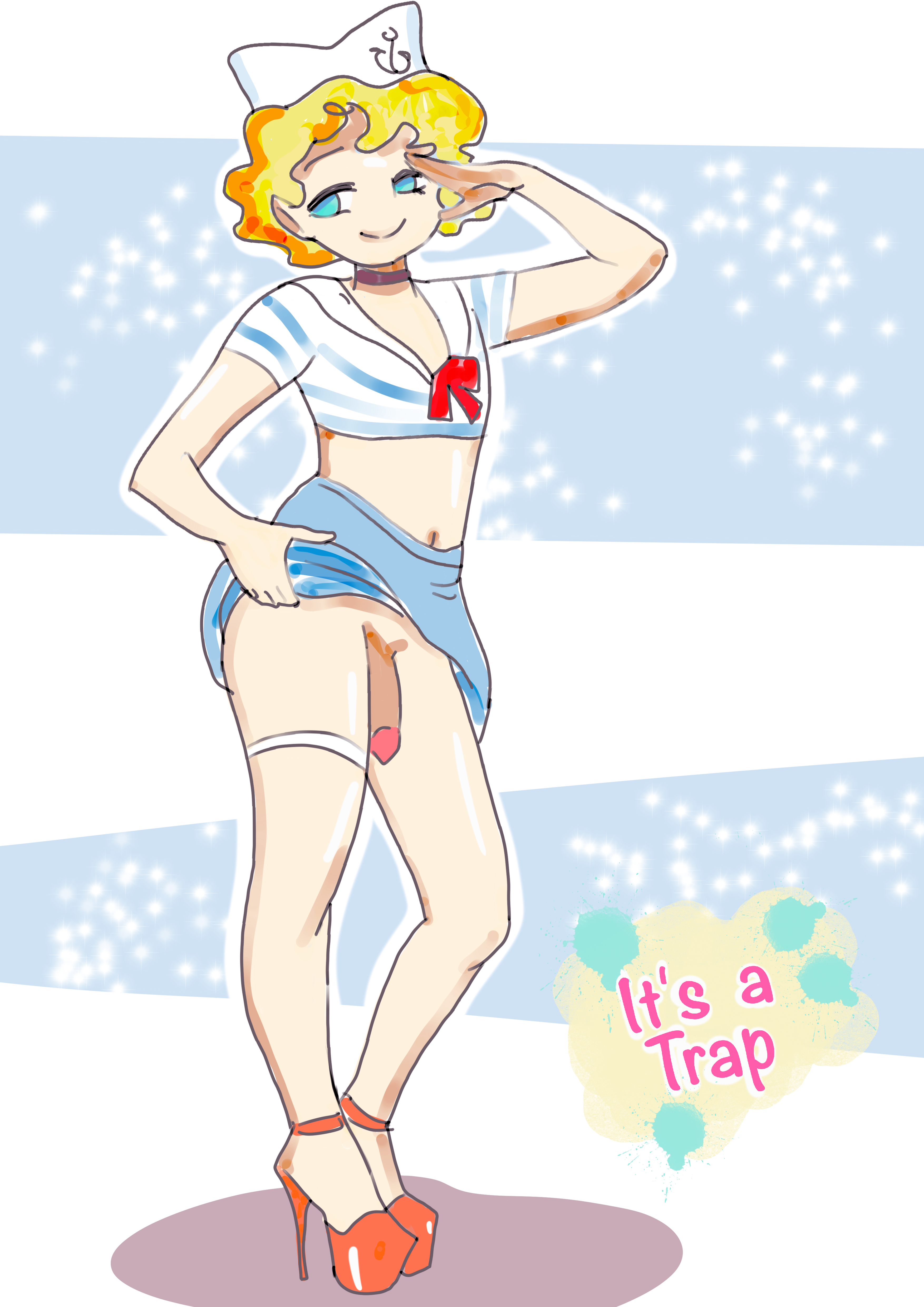 Blonde Hair Rule 34 Image