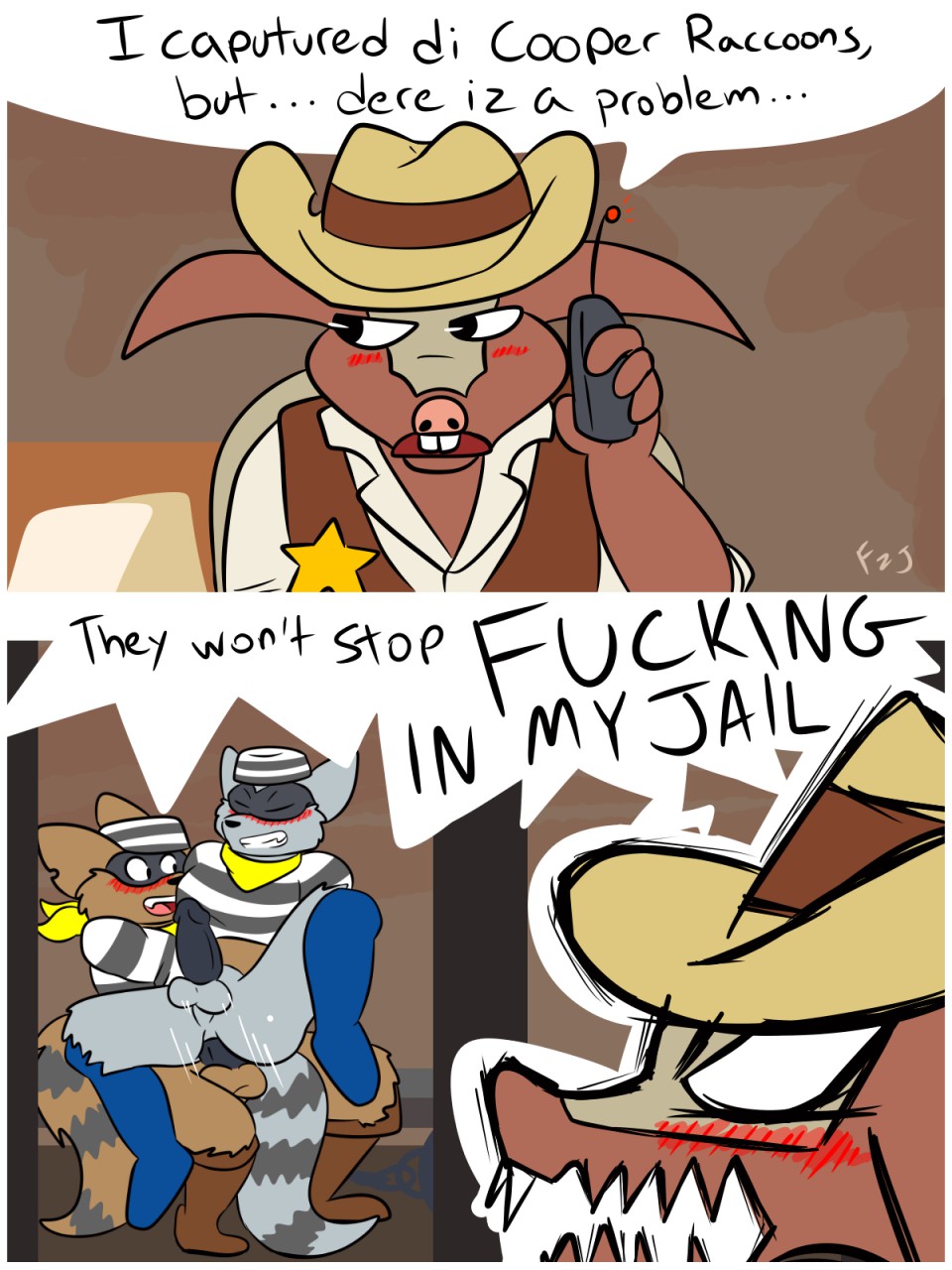 Sly Cooper (Sly Cooper (Series)) Rule 34 Image