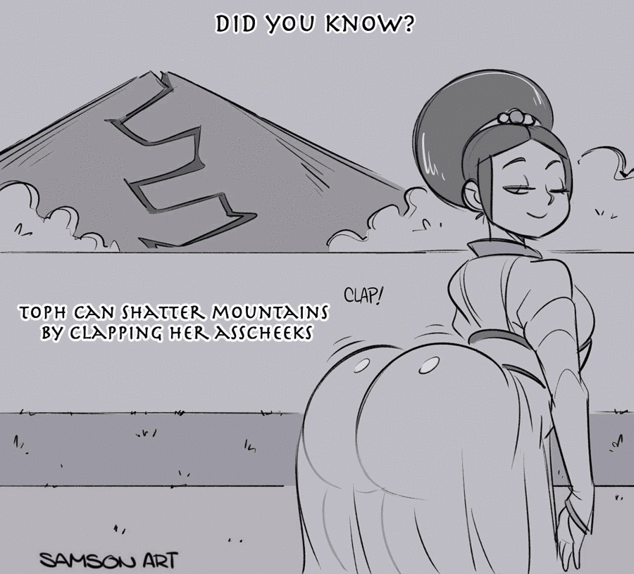 Toph Bei Fong (Avatar The Last Airbender) Rule 34 Image