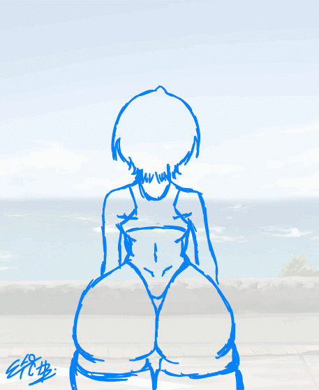 Kuchiki Rukia (Bleach) Rule 34 Image