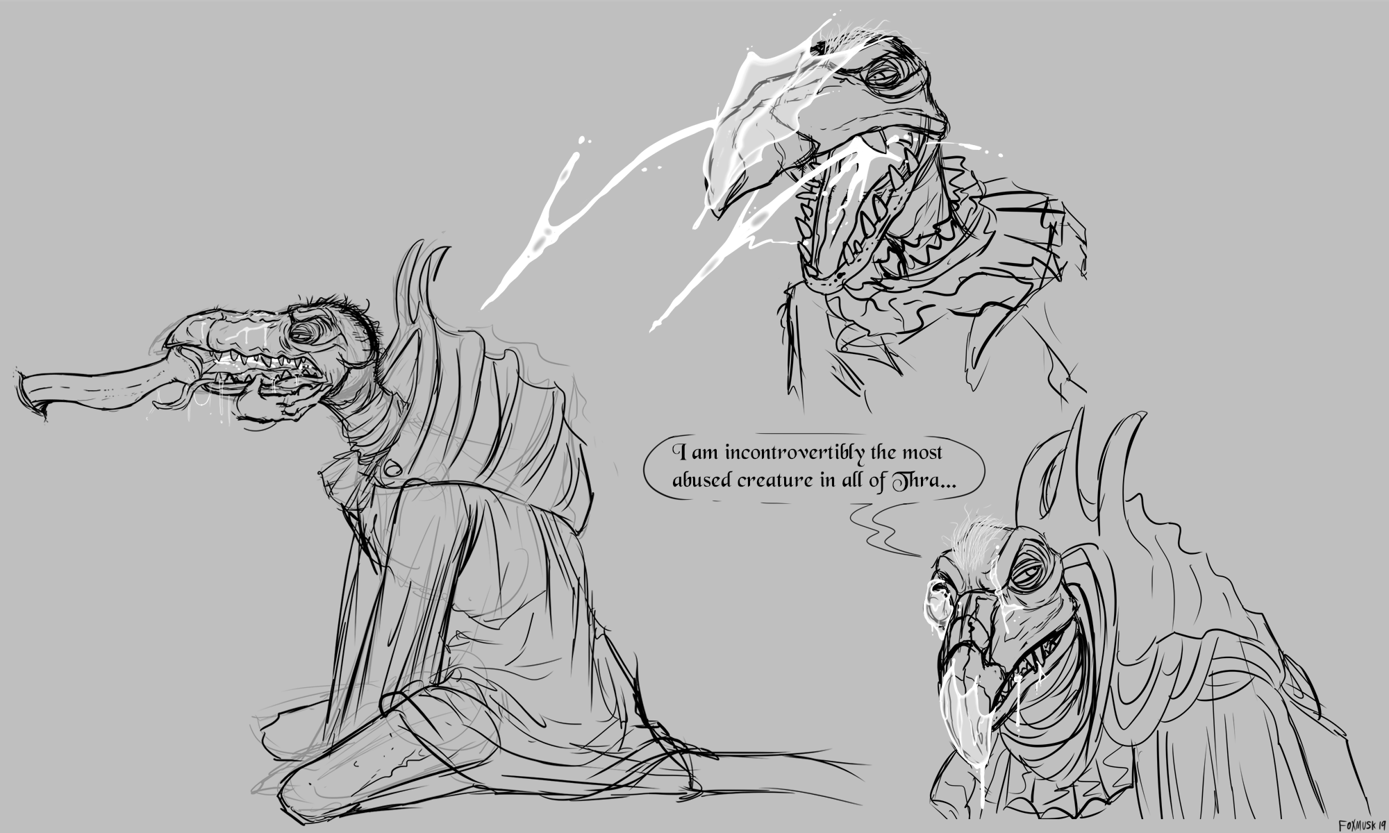 Skeksis (The Dark Crystal) Rule 34 Image