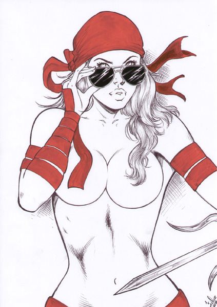 Elektra Natchios (Daredevil (Series)) Rule 34 Image