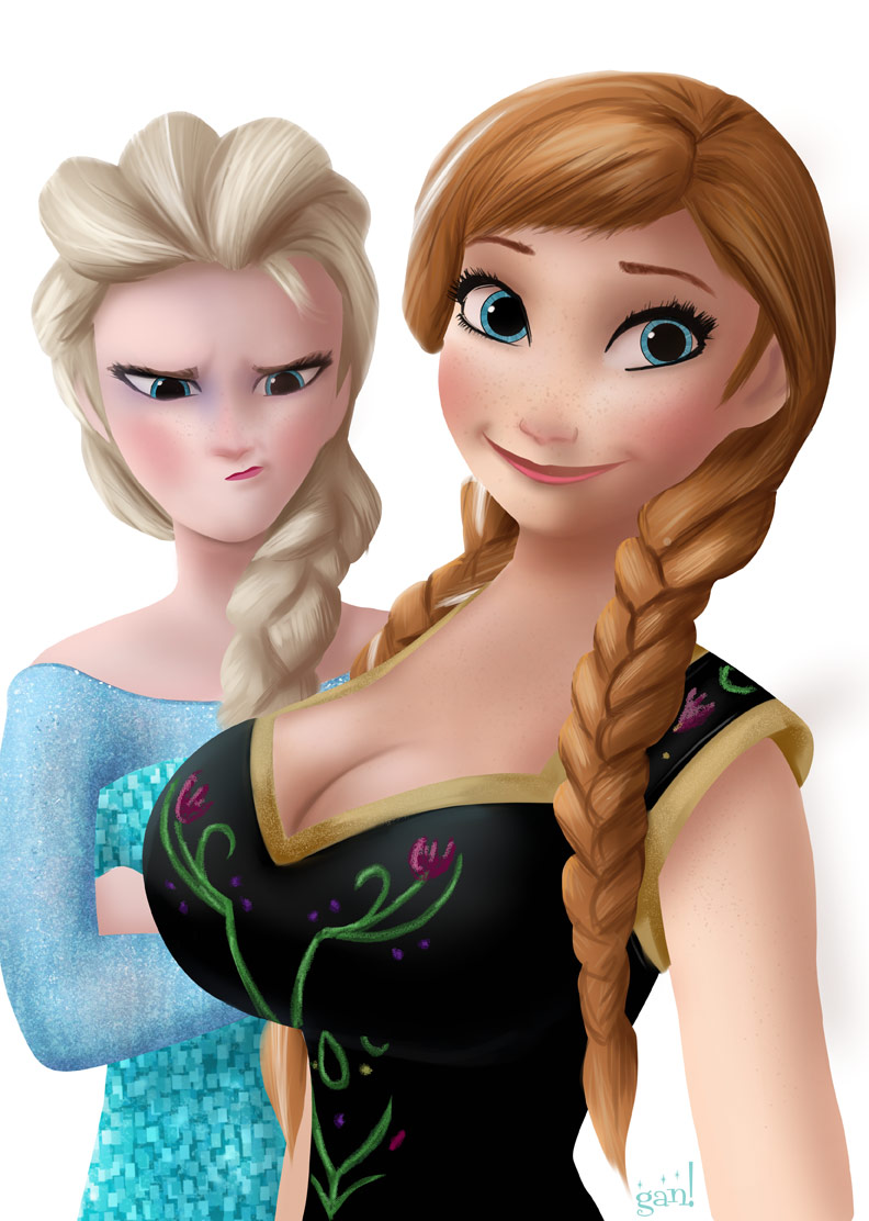 Anna (Frozen) Rule 34 Image