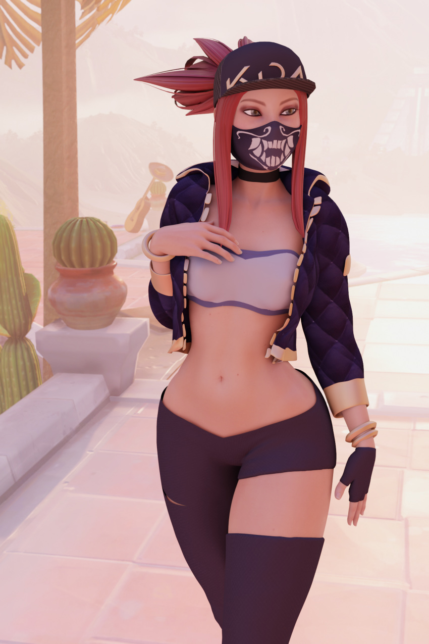 Akali (K/Da Series) Rule 34 Image