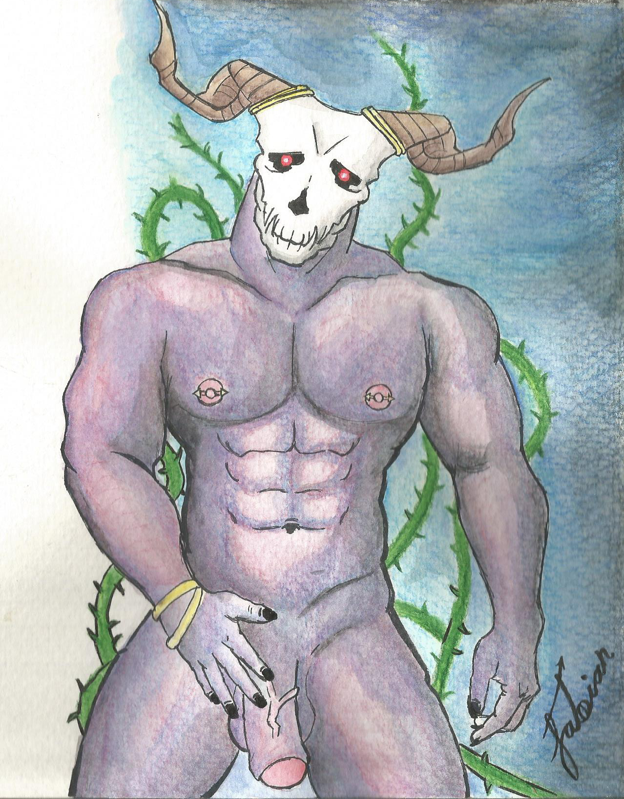 Elias (Mahoutsukai No Yome) Rule 34 Image