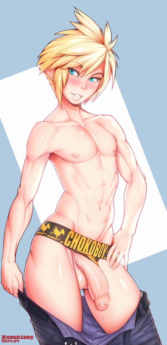 Cloud Strife (Final Fantasy) Rule 34 Image