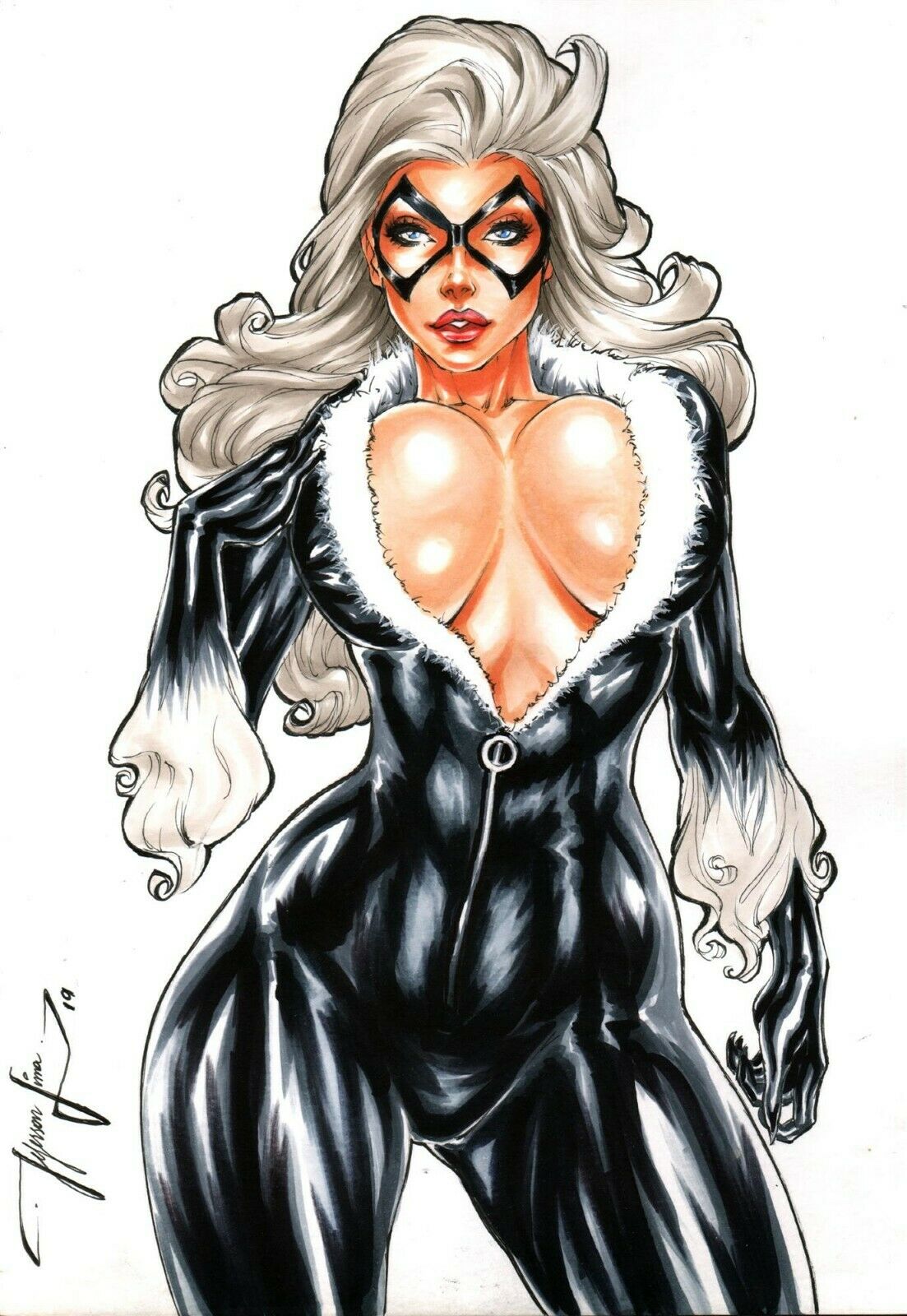 Black Cat (Marvel) Rule 34 Image