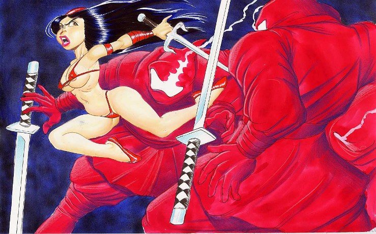 Elektra Natchios (Daredevil (Series)) Rule 34 Image