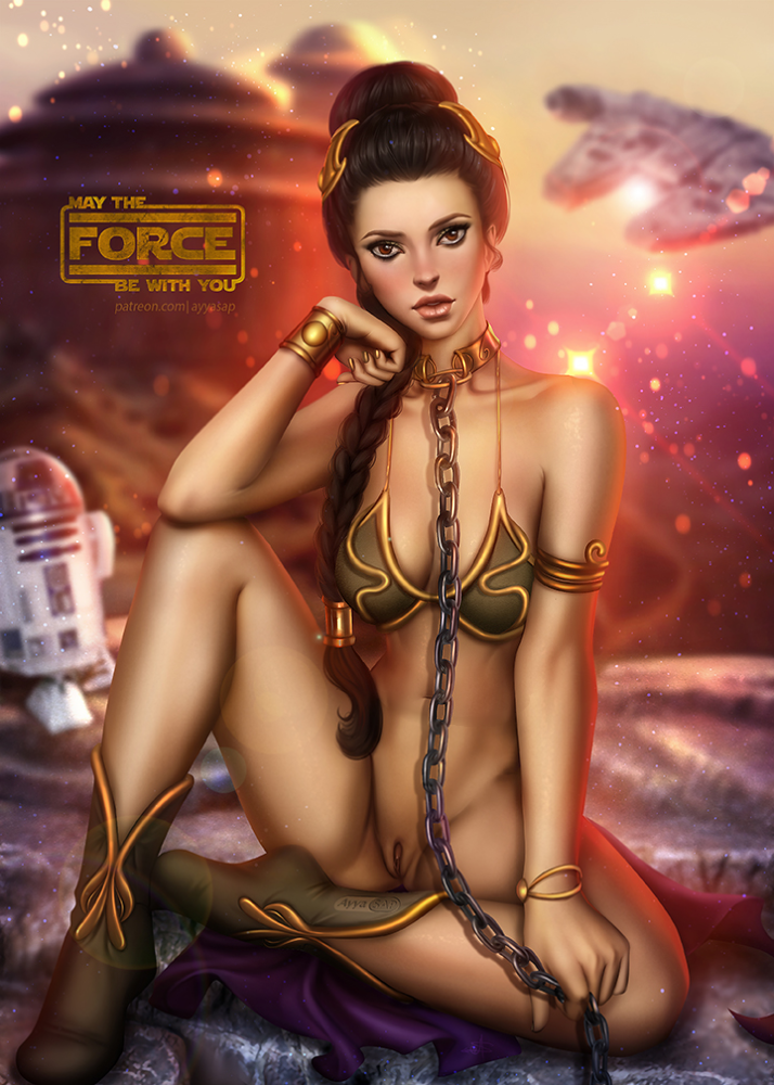 Princess Leia Organa (Return Of The Jedi) Rule 34 Image