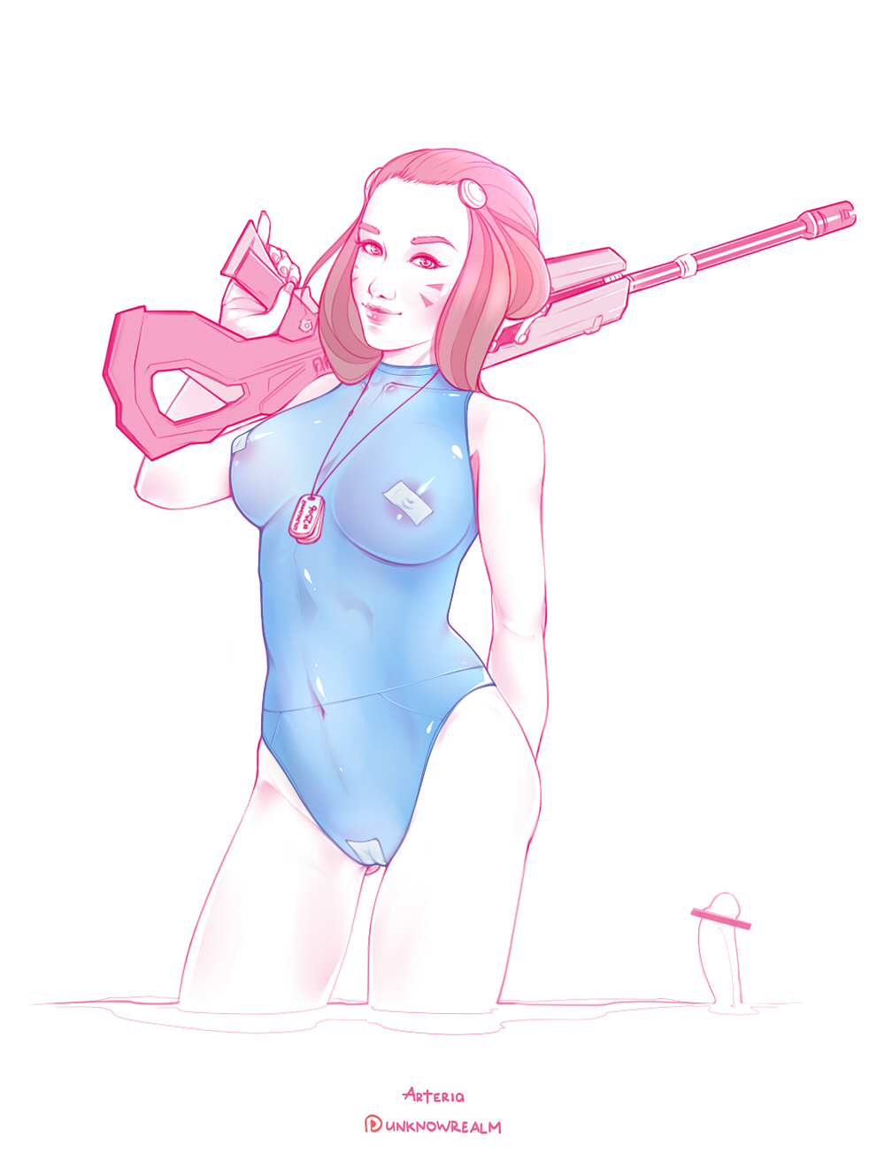 D.Va (Blizzard Entertainment) Rule 34 Image