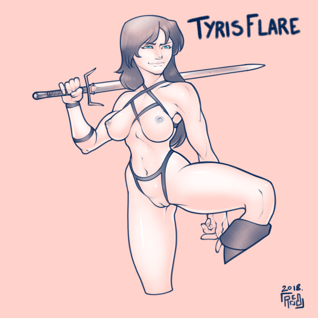 Tyris Flare (Golden Axe) Rule 34 Image