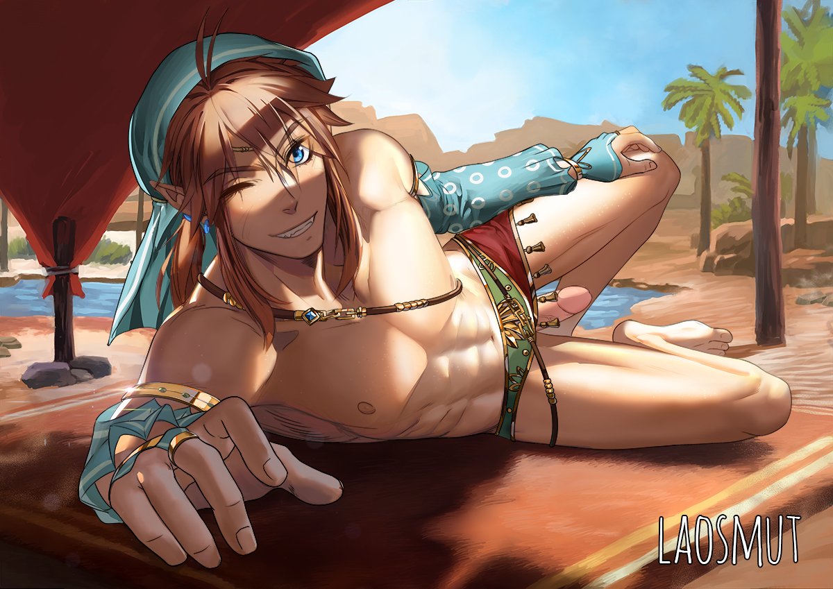 Gerudo Link (Breath Of The Wild) Rule 34 Image