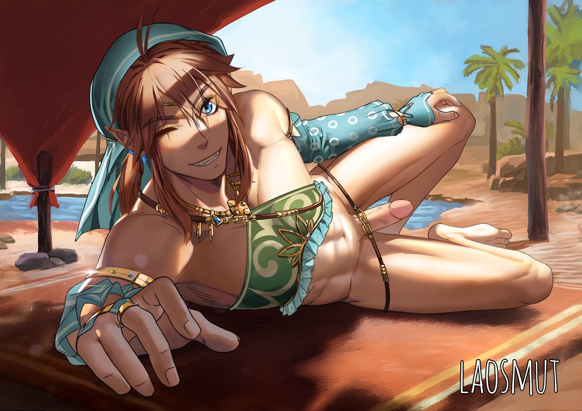 Gerudo Link (Breath Of The Wild) Rule 34 Image