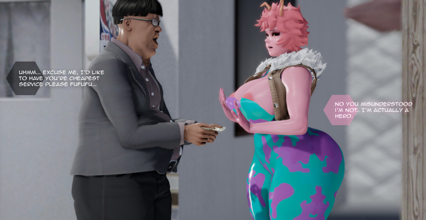 Mina Ashido (My Hero Academia) Rule 34 Image