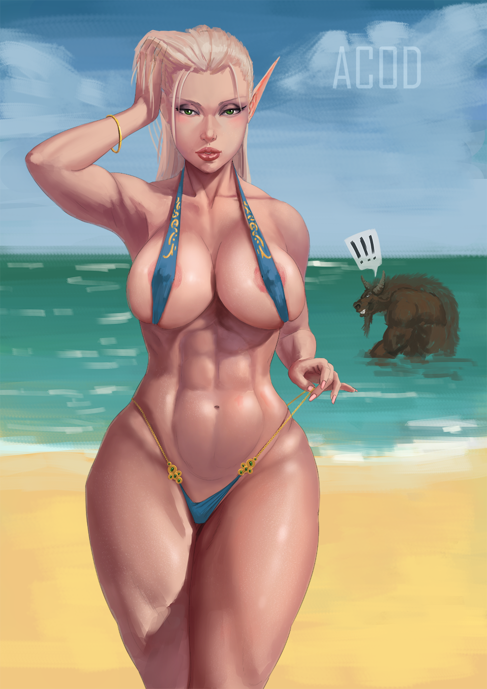 Blood Elf (Warcraft) Rule 34 Image