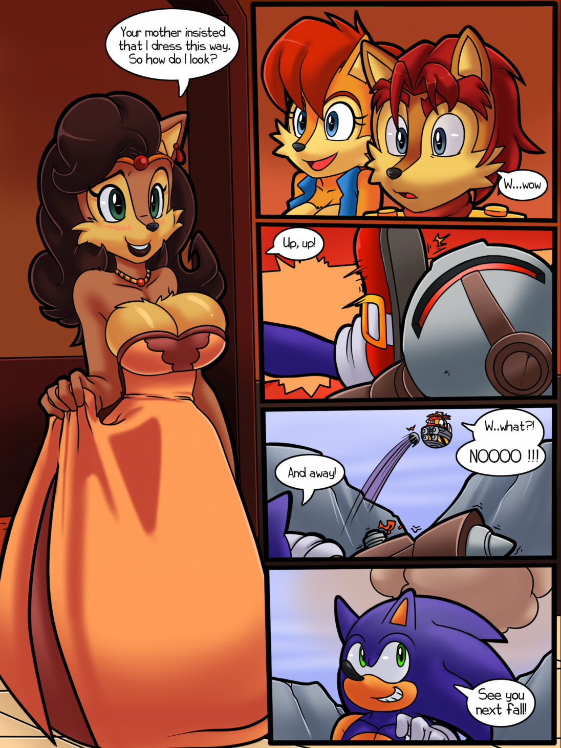 Dr Robotnik (Megan Acorn) Rule 34 Image