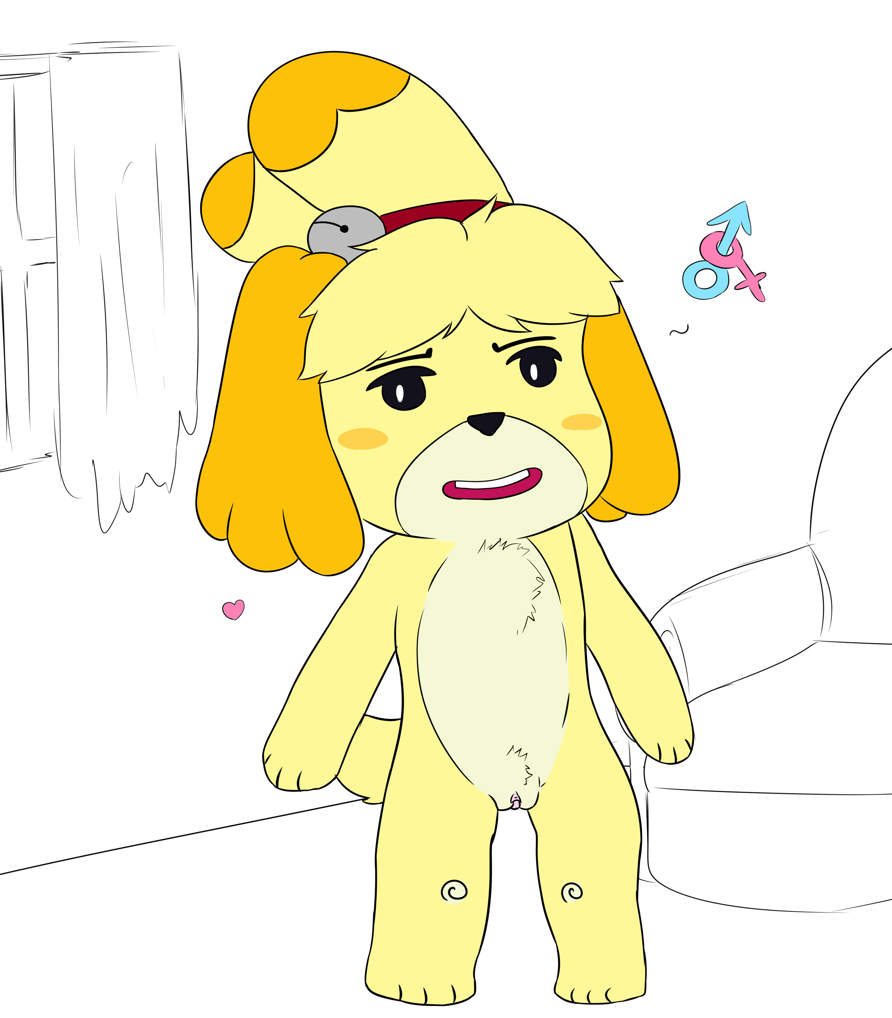 Isabelle (Animal Crossing) Rule 34 Image