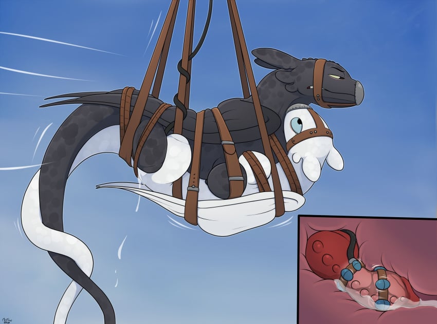 Light Fury (Dreamworks) Rule 34 Image