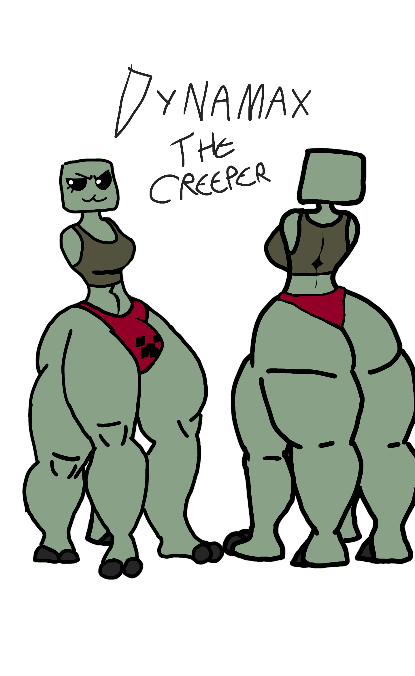 Creeper (Minecraft) Rule 34 Image