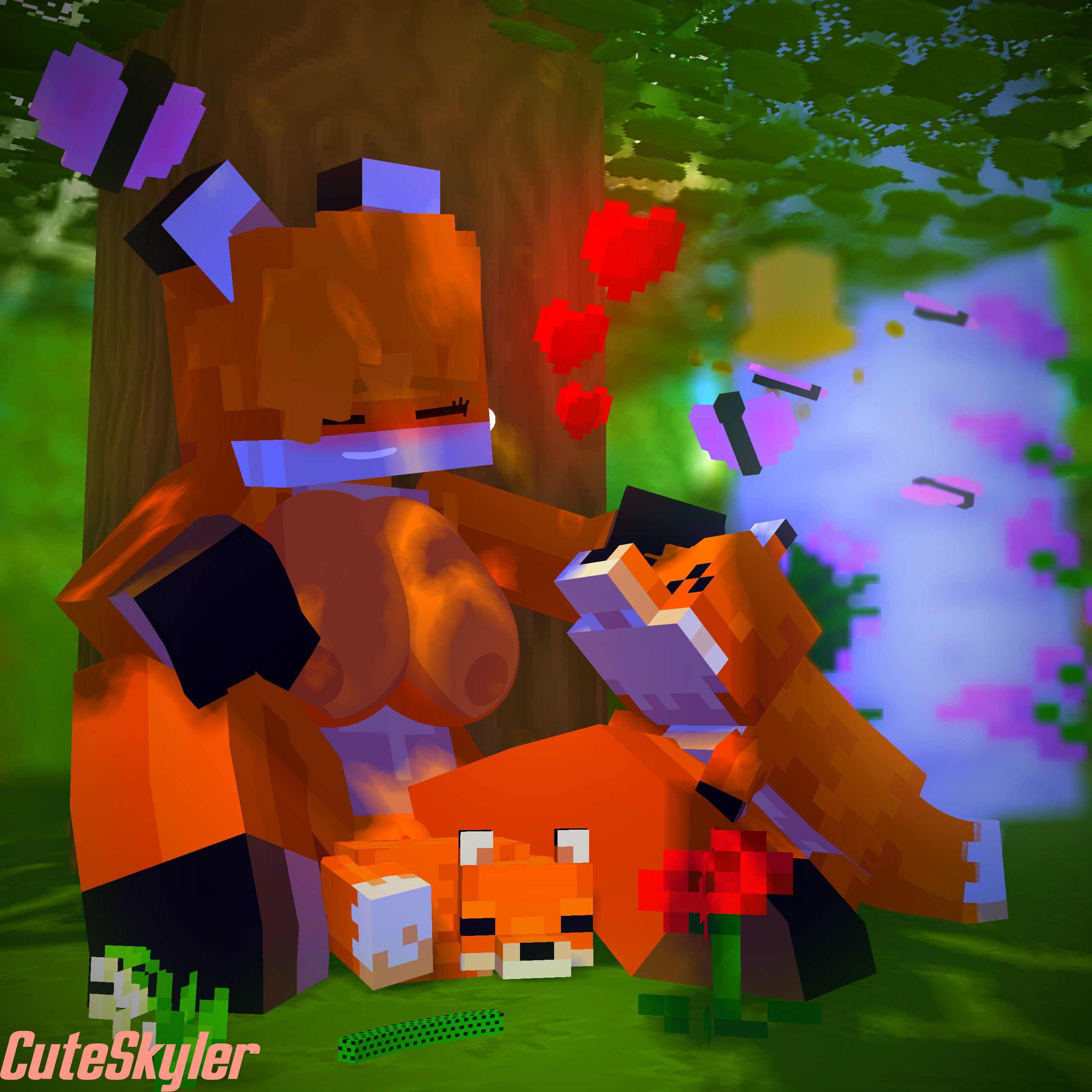 Fox (Minecraft) Rule 34 Image