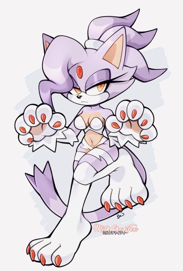 Blaze The Cat (Capcom) Rule 34 Image