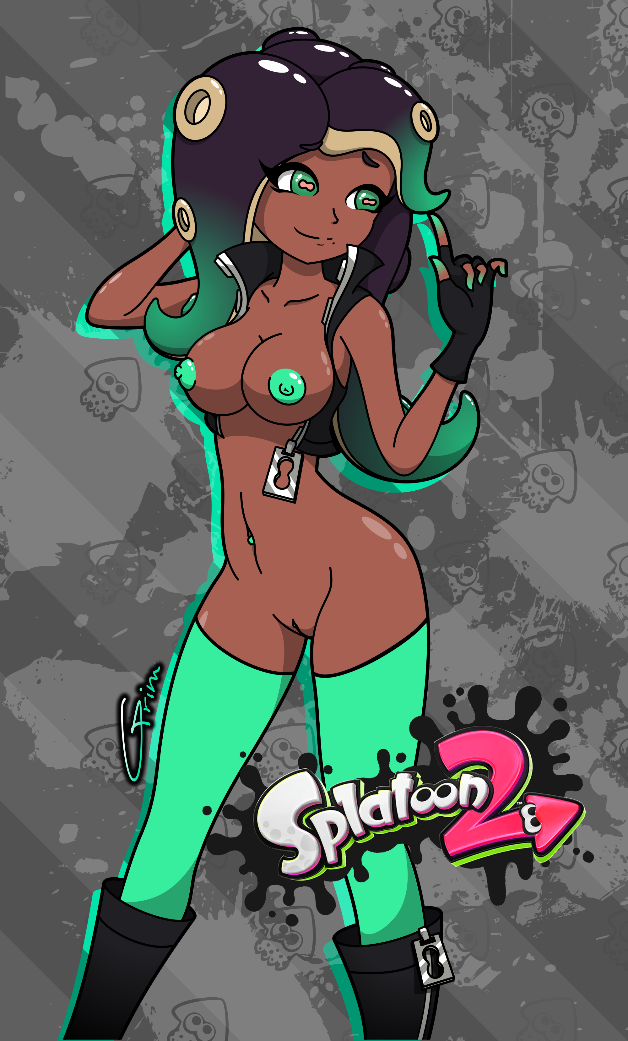 Marina (Splatoon) Rule 34 Image
