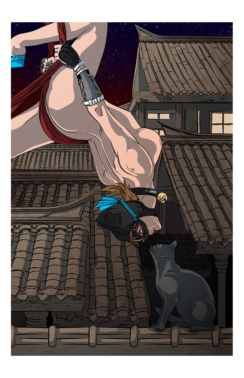 Catwoman (Batman: Ninja) Rule 34 Image