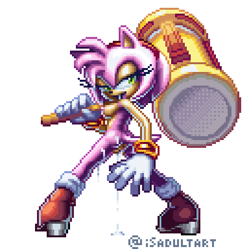 Amy Rose (Sega) Rule 34 Image